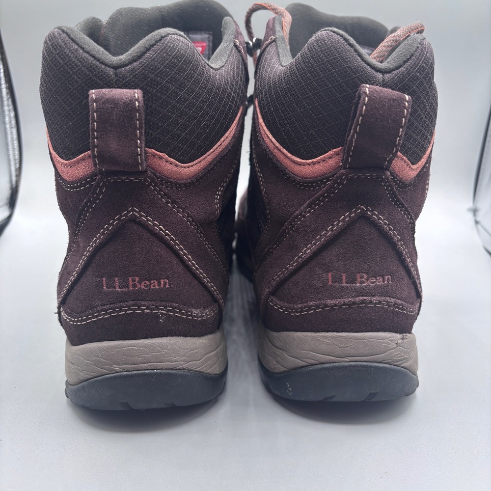 LL Bean TEK 2.5 Brown Hiking Utility Lace Up Boot Mens 11 Medium Primaloft - Picture 5 of 13